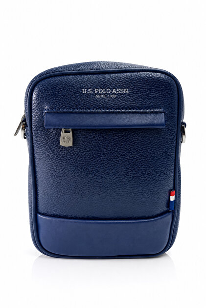 Men's Crossbody Bag Navy Blue 26010