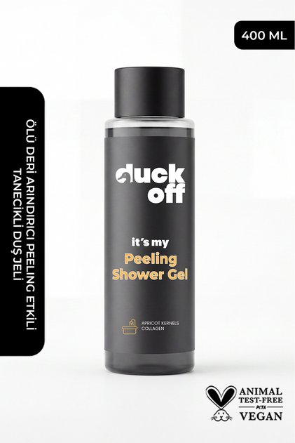 Kolajen ve Kayısı Çekirdeği İçerikli Peeling Etkili Duş Jeli/ It’s My Peeling Shower Gel 400 ml