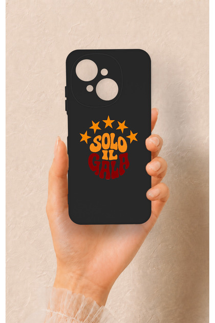 Tecno Spark Go1 Compatible Solo Il Gala Patterned Silicone Case