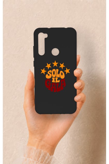 Redmi Note 8 Compatible Solo Il Gala Patterned Silicone Case