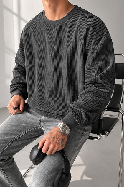 Men's Corduroy Sweatshirt