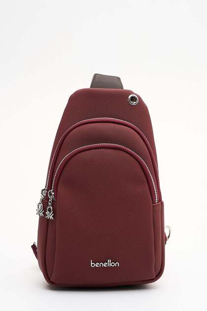 Women's 26K-1926 Body Bag Burgundy-Brown