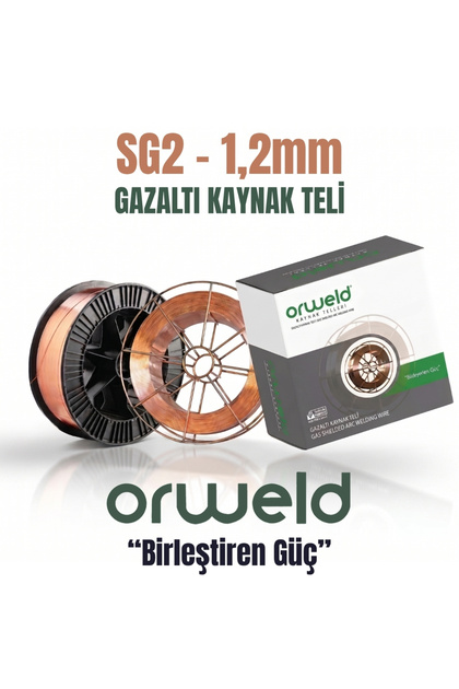 ORW SG2 1,2mm GAZALTI KAYNAK TELi (1 Makara = 15kg)