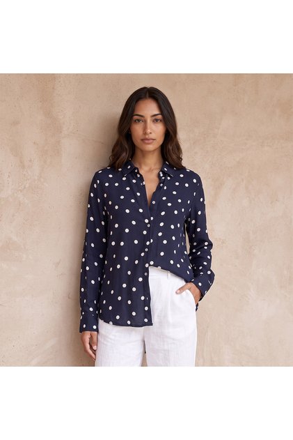 PRINTED LONG SLEEVE SHIRT