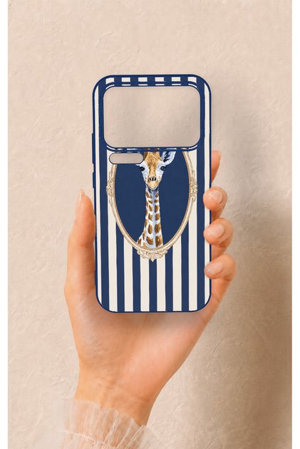 Mi 17 Pro Max Compatible Giraffe Patterned Silicone Case