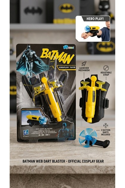 Eğlenceli Ağ Atan Oyuncak Temalı Web Dart Blaster Ağ Atan Oyuncak