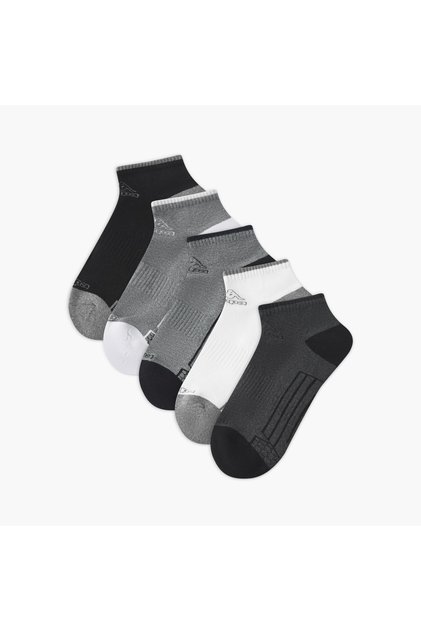 5PK MEN ANKLE SOCKS HALF TERRY