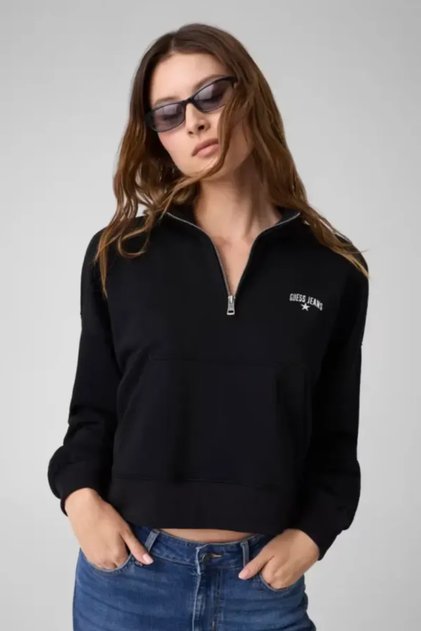 W6YQ05K3862-JBLK Gues Kadın Sweat