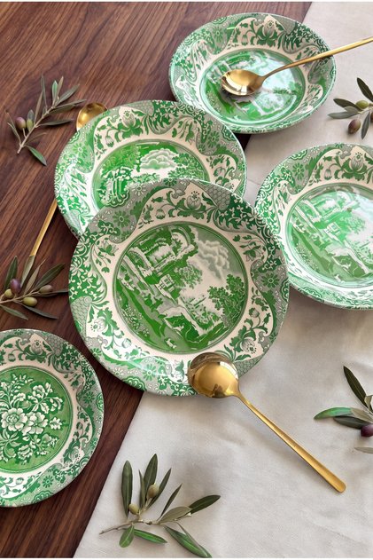 Milano 6-Piece Luxury Dinner Plate Set