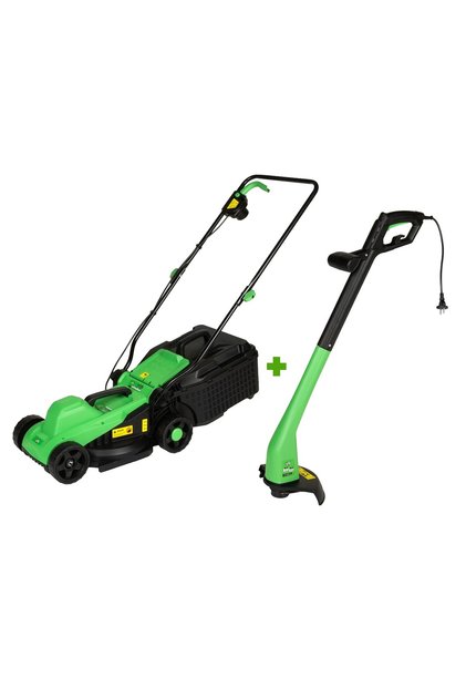Pachetul Micul Fermier: mașină de tuns iarba 1.3KW și trimmer electric 0.3KW