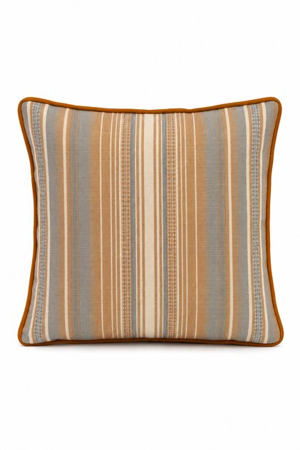 Throw Pillow Cover Striped 45X45Cm Cotton