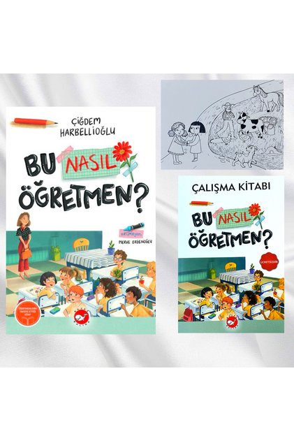 BU NASIL ÖĞRETMEN? / ÇALIŞMA KİTABI VE KARTPOSTAL BOYAMA HEDİYE