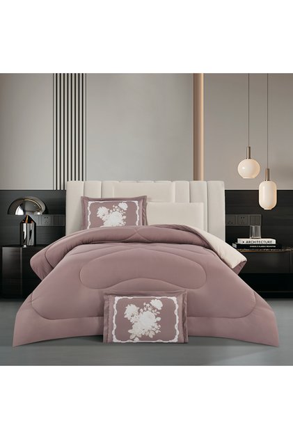 Floral Reversible Comforter Set Twin