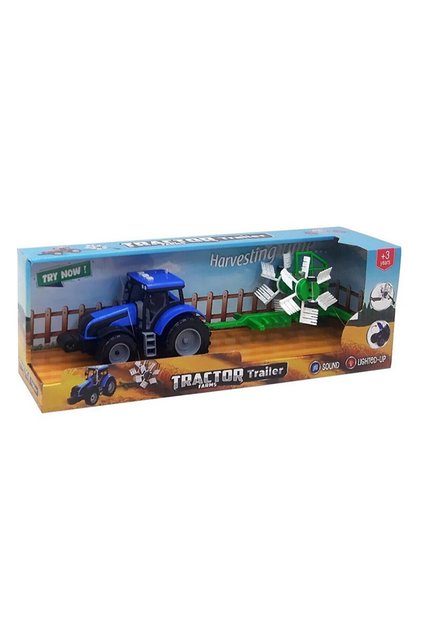 Aya Toys Pulluklu Traktör (pilli)