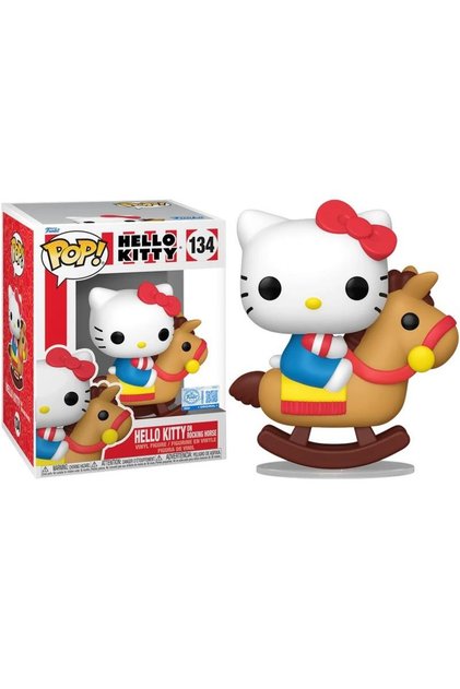 Pop Premium 6'' Hello Kitty - Hello Kitty on Rocking Horse