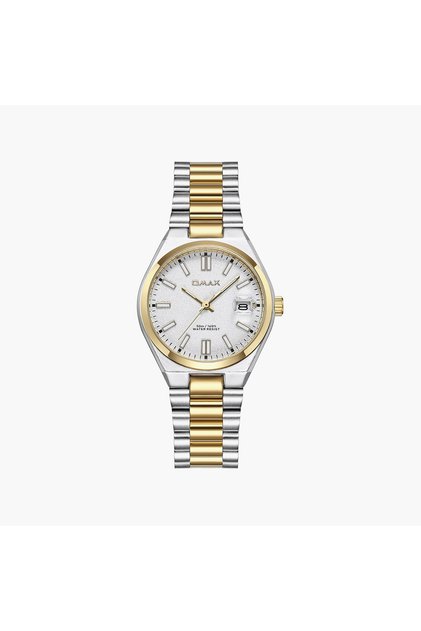 Women's Analog Round 34 MM Butterfly Buckle Watch | 00PSD002T010