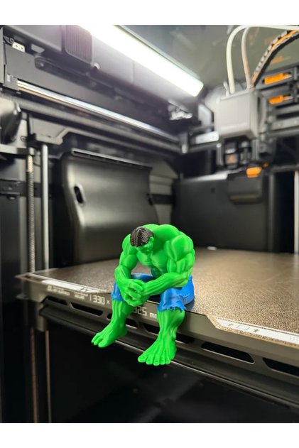 3D Baskı Tasarım Düşünen Dev Kahraman Masaüstü Figür, Dekoratif Oyuncak ve Süs Eşyası (PLA Malzeme)