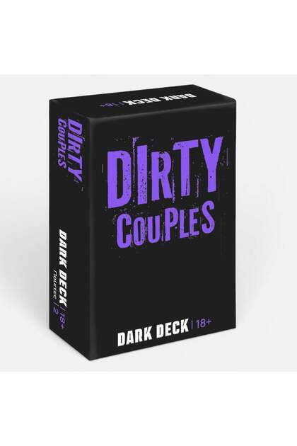 Joc de Societate pentru Adulti Dark Deck cu Carti "Dirty Couples" - AS