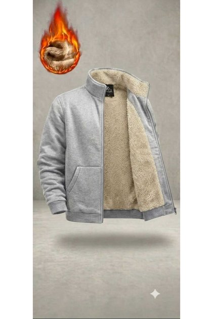 Unisex Ultra Warm Fleece-Lined Sweatshirt with Color Options