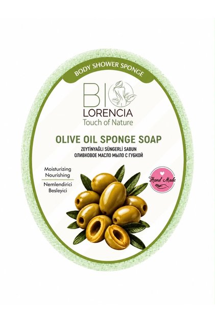 Bio Lorencia Olive Sponge Soap