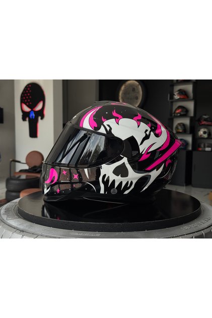 Skull Kapalı Kask