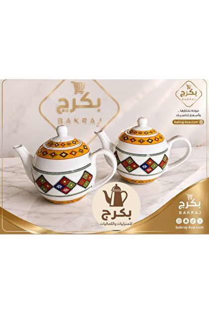 ابريق براد شاي فخار عسيري
