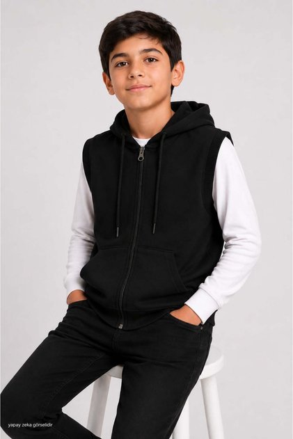 Children's Combed Cotton 2-Strand Vest 04911-1