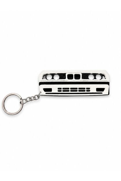 Bmw E34 Keychain White