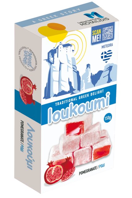 Pomegranate Loukoumi METEORA 150gr