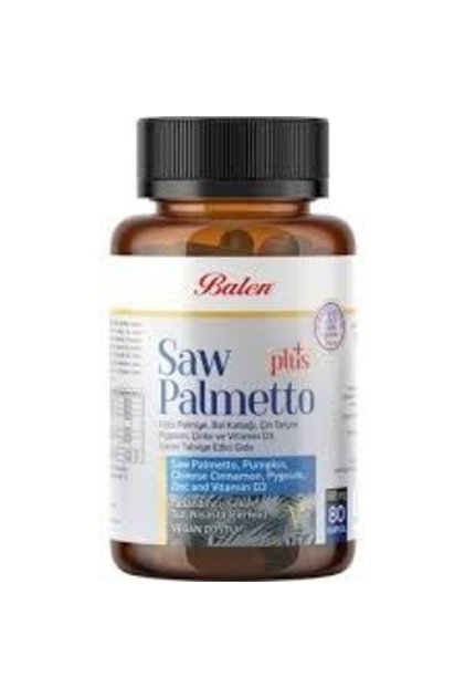 SAW PALMETTO İÇEREN TAKVİYE EDİCİ GIDA 80 KAPSÜL