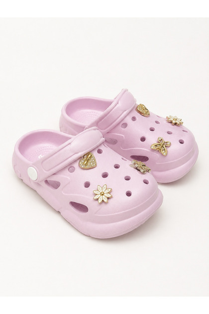 Girls' Orthopedic Soft Closed Fancy Slippers