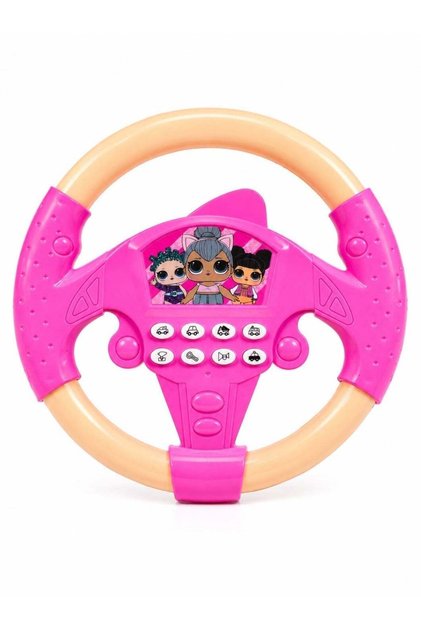 The Fun Steering Wheel Rotating Toy with Music to Teach Children Driving in an Innovative and Fun Way