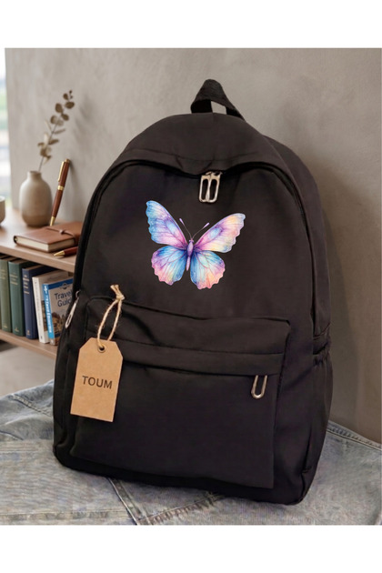Butterfly Printed School, Tutoring, Course Backpack