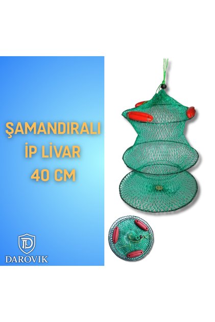 Şamandıralı İp Hapis Livar 40x65 cm File