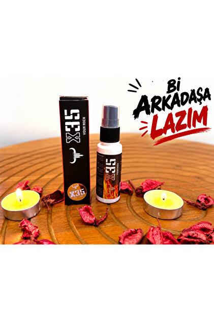 X35 Erkeklere Özel Uzun Deneyim Ze’vk Ar’tırıcı U’yarıcı Geliştirilmiş Ge’ciktirmeli sprey long time formen 40 kullanım 25 ml x 1