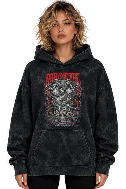 Babymetal Rock Metal Music Band Printed Unisex Oversize Premium Washable Hoodie Sweatshirt