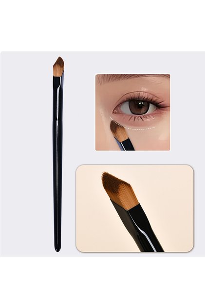 Angled Highlighter Brush Face Contour Foundation Concealer Brush Slope Shape Synthetic Hair Foundati