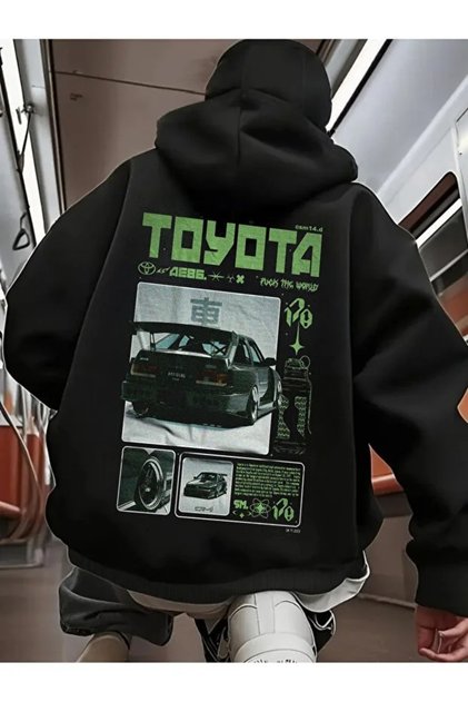 Oversize Zippered Snow Mask Hoodie – Unisex