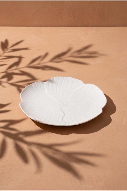 FLOWER PORSELEN 6'LI PASTA TABAK 20CM