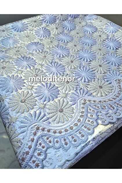 Transparent Coating Small Floral Daisy Pattern Easy to Wipe Non-Slip Pvc Oilcloth Tablecloth