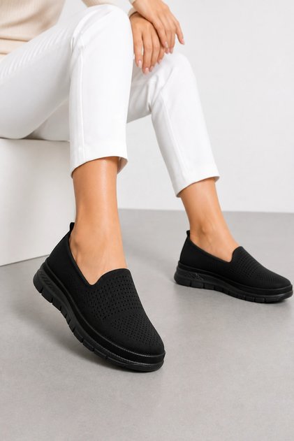 Savio Women's Mother Shoes |   Lightweight and Flexible Sole Orthopedic - Black