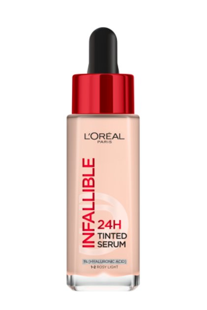 Infallible 24H Tinted Serum Rosy Light 1-2