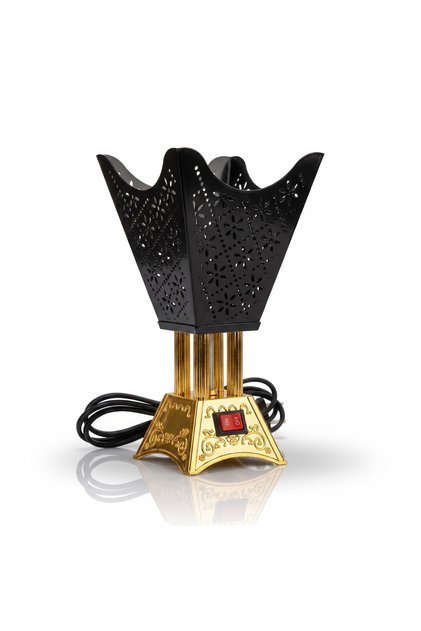 Luxury electric incense burner with a regal Oriental design – safe, fast, and charcoal-free; ideal for scenting homes and offices.
