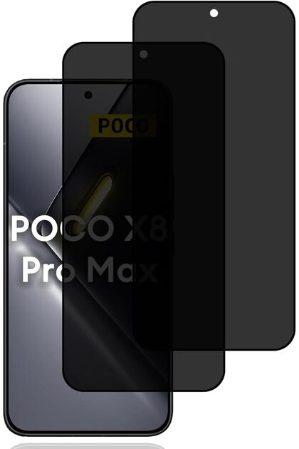 Xiaomi Poco X8 Pro Max 5g Nano Ghost Screen Protector Matte Ghost Screen Protector - Camera Part Open