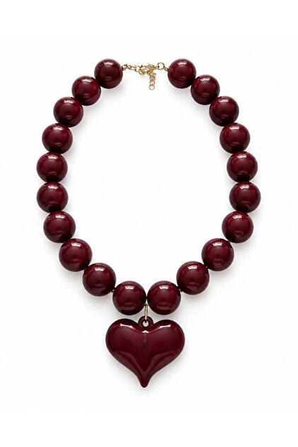 Heart-Bead Necklace
