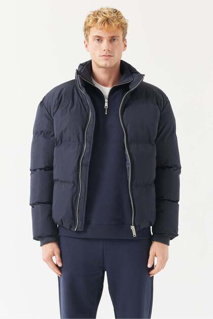 Men's Bomber Jacket with Pockets