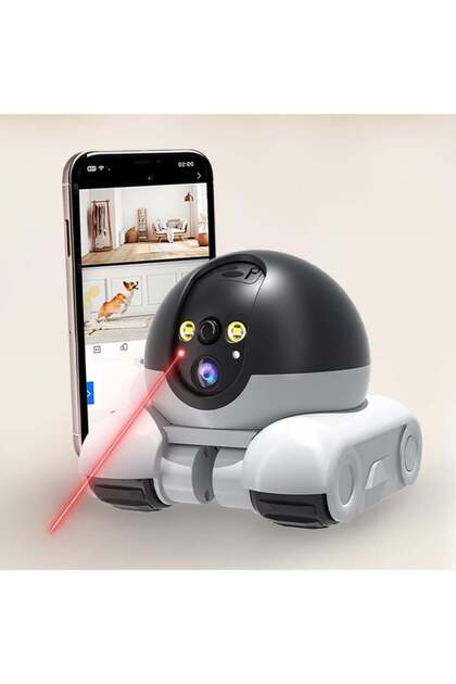 Robot cu Cameră și Roți, Control din Aplicație, Full HD
