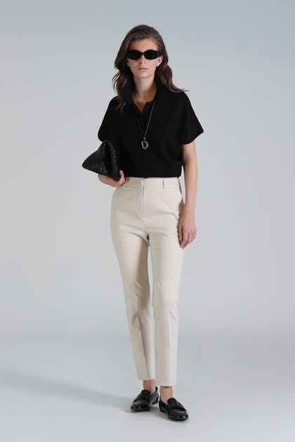 Pantaloni de damă Sun Ecru