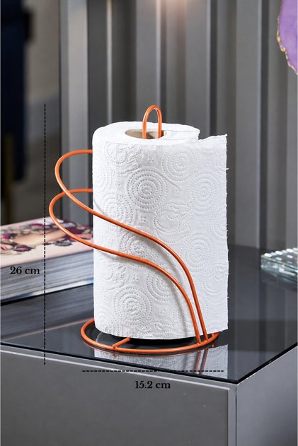 Orange Swan Paper Towel Holder Roll Towel Holder Napkin Holder Kitchen Bathroom Stainless Metal