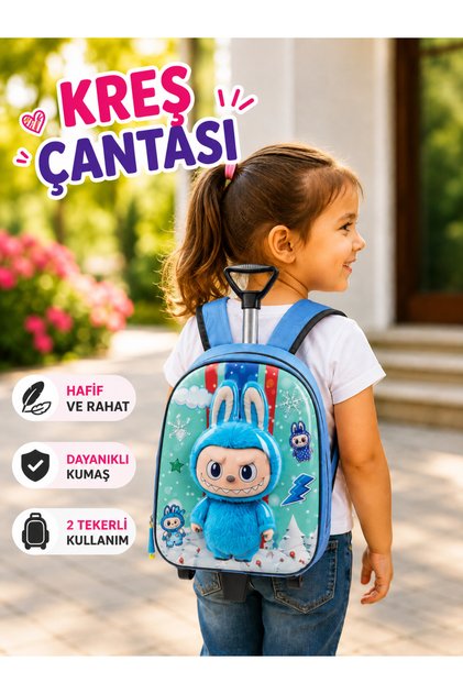 Wheeled Kindergarten and Nursery Children's Backpack
